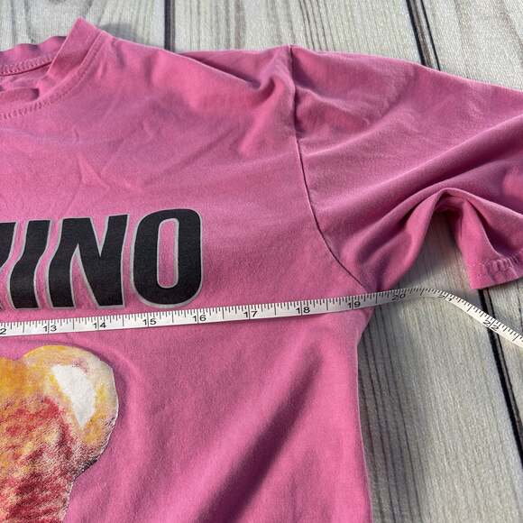 Moschino Couture This Is Not A Moschino Toy Teddy Bear Hot Pink T-Shirt - Good - Picture 7 of 9